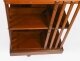 Antique Edwardian Flame Mahogany & Inlaid Revolving Bookcase Circa 1900 | Ref. no. A5225 | Regent Antiques