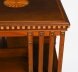 Antique Edwardian Flame Mahogany & Inlaid Revolving Bookcase Circa 1900 | Ref. no. A5225 | Regent Antiques