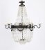 Antique Pair Louis Revival 14 light Ballroom Cut Crystal Tent Chandeliers c1920 | Ref. no. A5228 | Regent Antiques