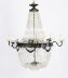 Antique Pair Louis Revival 14 light Ballroom Cut Crystal Tent Chandeliers c1920 | Ref. no. A5228 | Regent Antiques