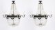 Antique Pair Louis Revival 14 light Ballroom Cut Crystal Tent Chandeliers c1920 | Ref. no. A5228 | Regent Antiques
