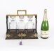 Antique Victorian Coromande Three Cut Crystal Decanter Tantalus C1870 Antique Victorian Coromande Three Cut Crystal Decanter Tantalus C1870 | Ref. no. A5258 | Regent Antiques