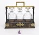 Antique Victorian Coromande Three Cut Crystal Decanter Tantalus C1870 Antique Victorian Coromande Three Cut Crystal Decanter Tantalus C1870 | Ref. no. A5258 | Regent Antiques