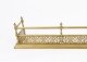 Antique Victorian Brass Fireplace Fender / Guard 19th C | Ref. no. A5260B | Regent Antiques