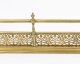 Antique Victorian Brass Fireplace Fender / Guard 19th C | Ref. no. A5260B | Regent Antiques