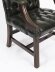 Vintage Pair English Green Gainsborough Leather Desk Chairs 20th C | Ref. no. A5261 | Regent Antiques