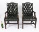 Vintage Pair English Green Gainsborough Leather Desk Chairs 20th C Vintage Pair English Green Gainsborough Leather Desk Chairs 20th C | Ref. no. A5261a | Regent Antiques