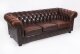 Vintage English Button Back Leather Chesterfield Sofa Mid 20th Century | Ref. no. A5262 | Regent Antiques