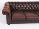 Vintage English Button Back Leather Chesterfield Sofa Mid 20th Century | Ref. no. A5262 | Regent Antiques