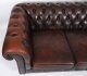 Vintage English Button Back Leather Chesterfield Sofa Mid 20th Century | Ref. no. A5262 | Regent Antiques