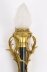 Antique Pair Rococo Revival Ormolu & Glass Flaming Torch Wall lights c.1900 | Ref. no. A5263 | Regent Antiques