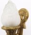 Antique Set of 4 Neo-Classical Ormolu & Glass Flaming Torch Wall Lights c.1920 | Ref. no. A5265 | Regent Antiques