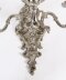 Antique Set of 4 French Silver Plated Wall Lights Appliques Circa 1900 | Ref. no. A5267 | Regent Antiques