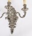 Antique Set of 4 French Silver Plated Wall Lights Appliques Circa 1900 | Ref. no. A5267 | Regent Antiques