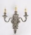 Antique Pair French Silver Plated Wall Lights Appliques Circa 1900 | Ref. no. A5267a | Regent Antiques