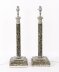 Vintage Pair 2ft Silver Plate & Agate Corinthian Column Table Lamps 20th C Vintage Pair 2ft Silver Plate & Agate Corinthian Column Table Lamps 20th C | Ref. no. A5272 | Regent Antiques