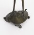 Antique Pair Japanese Bronze Pricket Candlesticks 19th C | Ref. no. A5280 | Regent Antiques