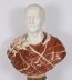 Vintage Carrara Portrait Bust of Roman Emperor Otho & Pedestal 20th C Vintage Carrara Portrait Bust of Roman Emperor Otho & Pedestal 20th C | Ref. no. A5282 | Regent Antiques