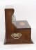 Antique Three Cut Crystal Decanter Inlaid Mahogany Tantalus & Games 19th C | Ref. no. A5292 | Regent Antiques