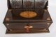 Antique Three Cut Crystal Decanter Inlaid Mahogany Tantalus & Games 19th C | Ref. no. A5292 | Regent Antiques