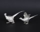 Vintage Pair Sterling Silver Pheasants Edward Barnard & Sons London 1971 | Ref. no. A5293 | Regent Antiques