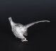Vintage Pair Sterling Silver Pheasants Edward Barnard & Sons London 1971 | Ref. no. A5293 | Regent Antiques