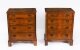 Vintage Pair Burr Walnut Bedside Chests Cabinets Mid 20th C Vintage Pair Burr Walnut Bedside Chests Cabinets Mid 20th C | Ref. no. A5299 | Regent Antiques