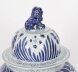 Antique Pair Japanese Kangxi Blue & White Arita Porcelain Temple Lidded Vases | Ref. no. A5314 | Regent Antiques