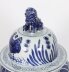 Antique Pair Japanese Kangxi Blue & White Arita Porcelain Temple Lidded Vases | Ref. no. A5314 | Regent Antiques