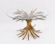 Vintage Hollywood Regency Gilded " Wheat Sheaf& 39 " Coffee Table Mid Century Vintage Hollywood Regency Gilded "Wheat-Sheaf\