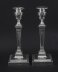 Antique Pair Silver Plated Neo Classical Candlesticks Walker & Hall 19th C Antique Pair Silver Plated Neo Classical Candlesticks Walker & Hall 19th C | Ref. no. A5333 | Regent Antiques