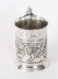 Antique Victorian Silver Plated Embossed and Engraved Mug G R Collis C1835 | Ref. no. A5335 | Regent Antiques