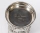 Antique Victorian Silver Plated Embossed and Engraved Mug G R Collis C1835 | Ref. no. A5335 | Regent Antiques