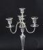 Antique Pair Silver Plated 4 Light Candelabra Hawksworth Eyre 19thC | Ref. no. A5342 | Regent Antiques