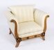 Vintage Pair Birchwood Biedermeier Revival Armchairs Fratelli Boffi 20th Century | Ref. no. A5343 | Regent Antiques