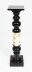 Antique Pair Large Ebonised and Porcelain Pedestals C1880 | Ref. no. P084 | Regent Antiques