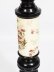 Antique Pair Large Ebonised and Porcelain Pedestals C1880 | Ref. no. P084 | Regent Antiques