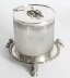 Antique  silver plate and cut glass drum biscuit box 19th Century | Ref. no. X0016 | Regent Antiques