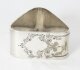 Antique Pair Victorian Cased Silver Plated Napkin Rings Circa 1880 | Ref. no. X0024 | Regent Antiques