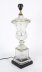 Vintage Pair of French Glass Table Lamps Late 20th C | Ref. no. X0120 | Regent Antiques