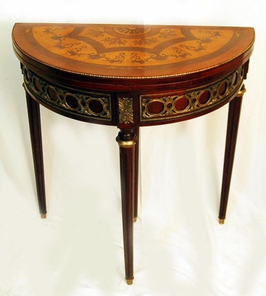 French Empire Round Card Table w/Ormolu Mounts | Ref. no. 00548 | Regent Antiques