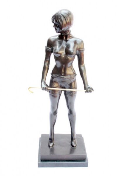 Vintage Bronze Female Dominatrix after Bruno Zach  20th Century | Ref. no. 00805 | Regent Antiques