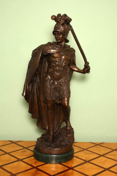 Striking Bronze Roman Centurion Statue  Figure | Ref. no. 00997 | Regent Antiques