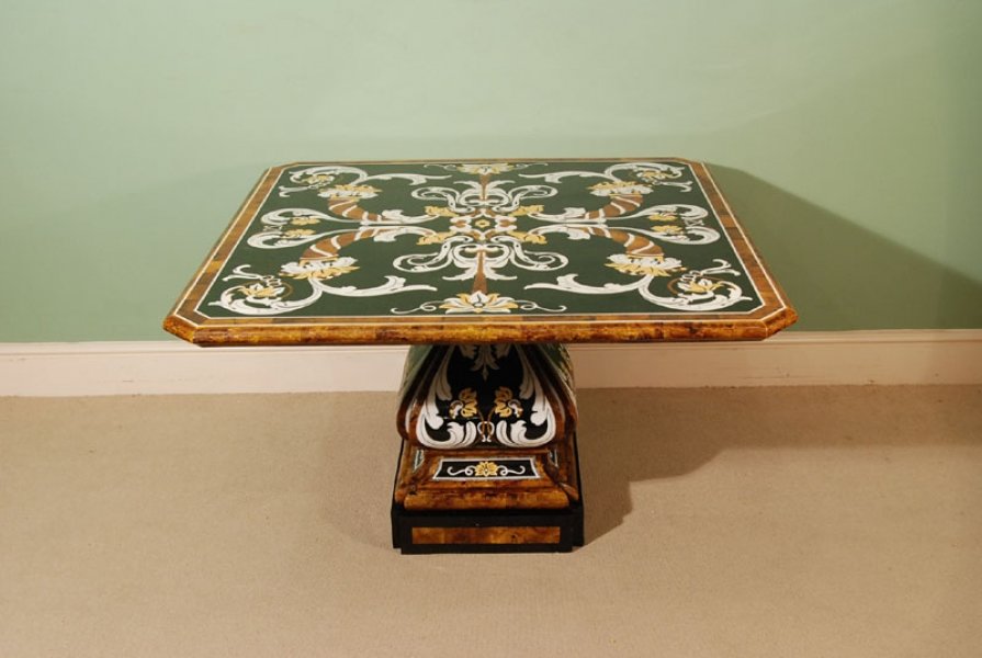 Wonderful Florentine Inlaid Marble Table Pietra Dura | Ref. no. 01123 | Regent Antiques
