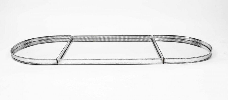 silver plated plateau tray | Ref. no. 01359 | Regent Antiques