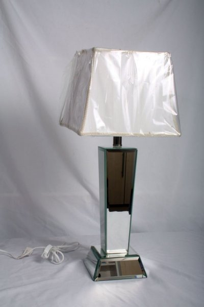 Stunning Art Deco Mirrored Table Lamp | Ref. no. 01464 | Regent Antiques