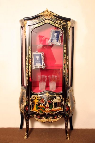 Grand French Louis XV Chinoiserie Display Cabinet | Ref. no. 01478 | Regent Antiques