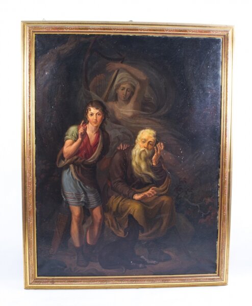 Antique Oil Painting 