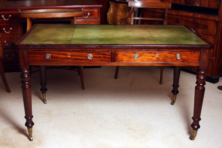 Antique Regency Mahogany Writing Table Desk c.1820 | Ref. no. 01975 | Regent Antiques