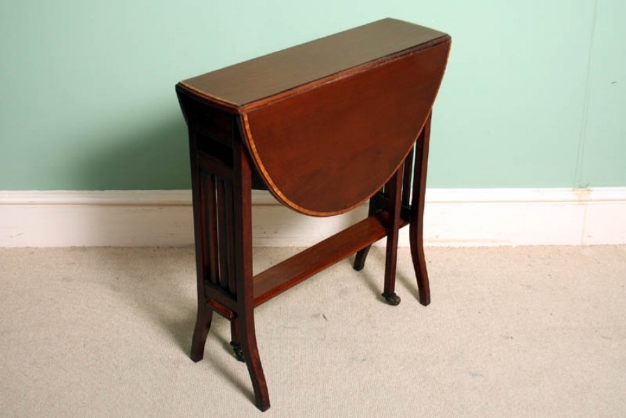 Antique Edwardian Inlaid  Sutherland Table C1900 | Ref. no. 01976 | Regent Antiques